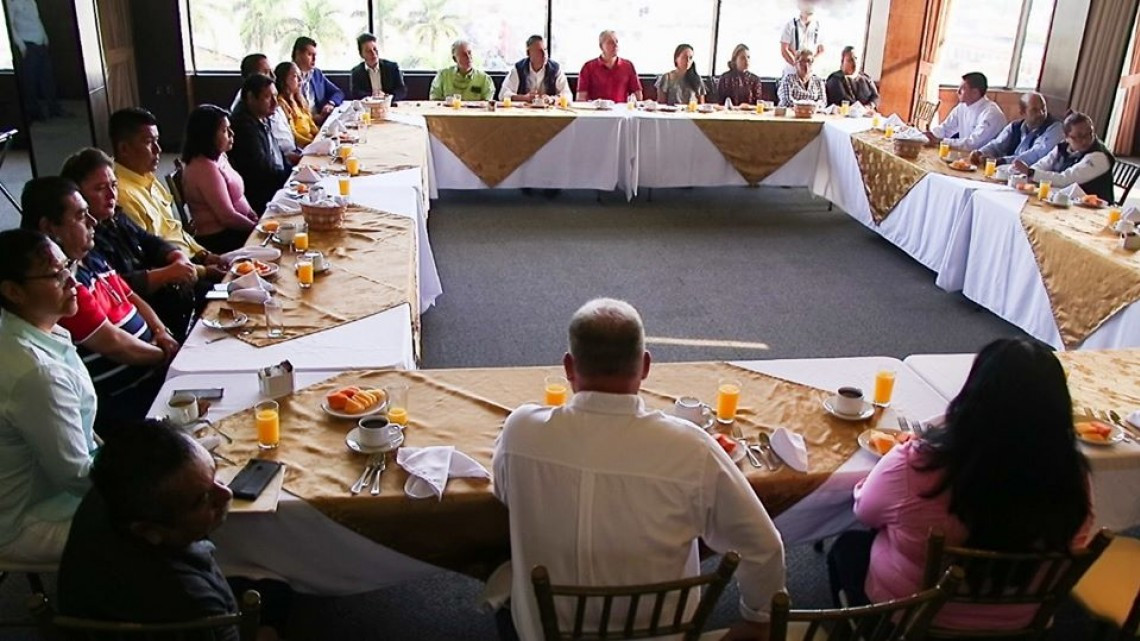 Chucho Nader en apoyo a los empresarios tampiqueños