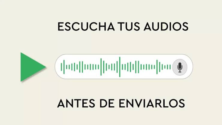 Así podrás escuchar los audios de WhatsApp antes de enviarlos