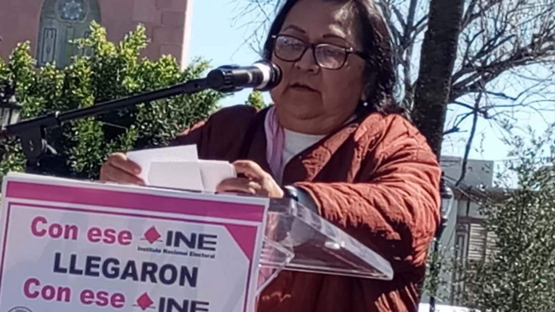 Sociedad civil de Matamoros se unió a la 'Marcha por la democracia' 