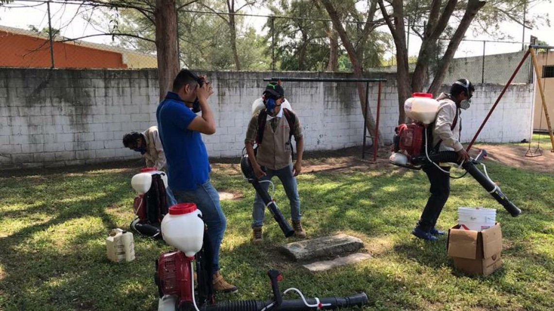 Desarrollo Social realiza campañas de fumigación
