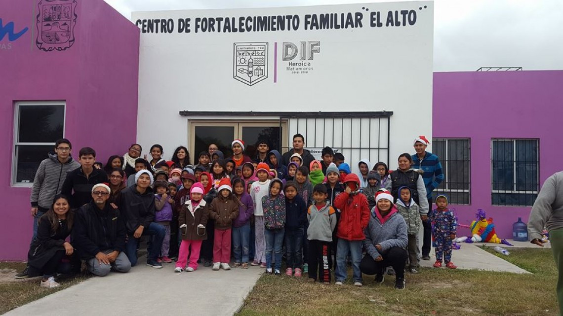 Sistema DIF Matamoros realizan posadas navideñas