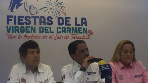 Anuncian Alcaldes del sur la fiesta religiosa de la Virgen del Carmen