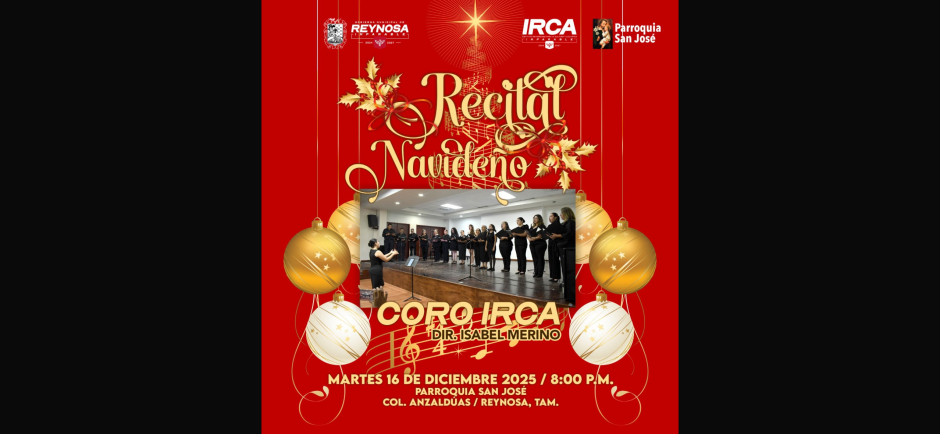 Celebra Gobierno de Carlos Peña Ortiz espíritu navideño con recital musical