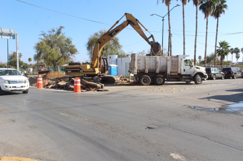 Avanza la rehabilitación del colector ribereño