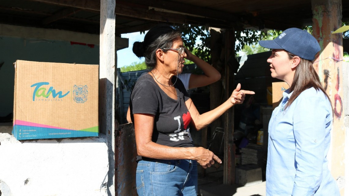 Casa por casa verifican acciones de “Unidos Por Reynosa”. 