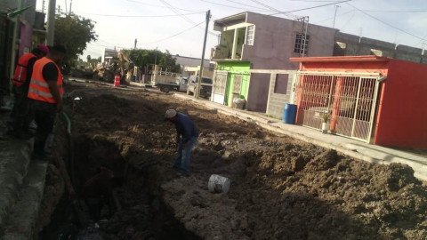 Invierten más de 3 mdp para pavimentación en calle Ónix