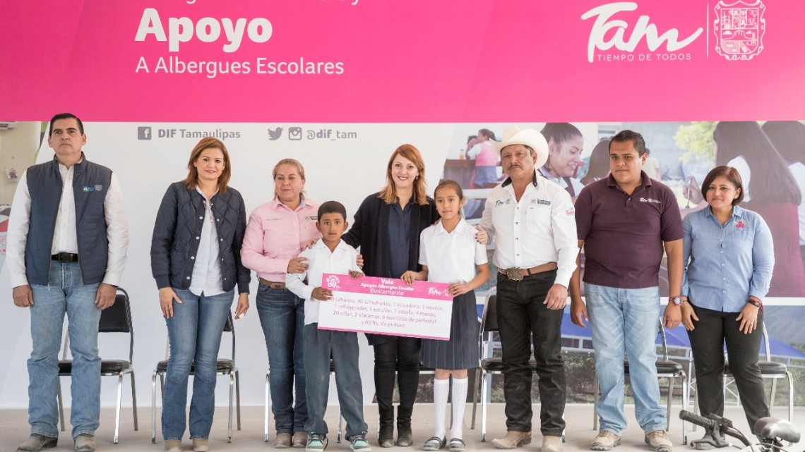 Lleva DIF Tamaulipas apoyos a las familias del altiplano