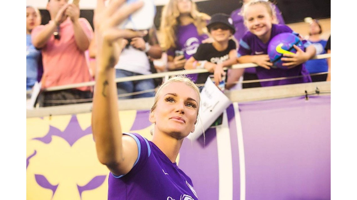 La futbolista canadiense más famosa en Instagram