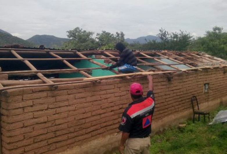 Daña 'Hilary' 54 viviendas en Guerrero