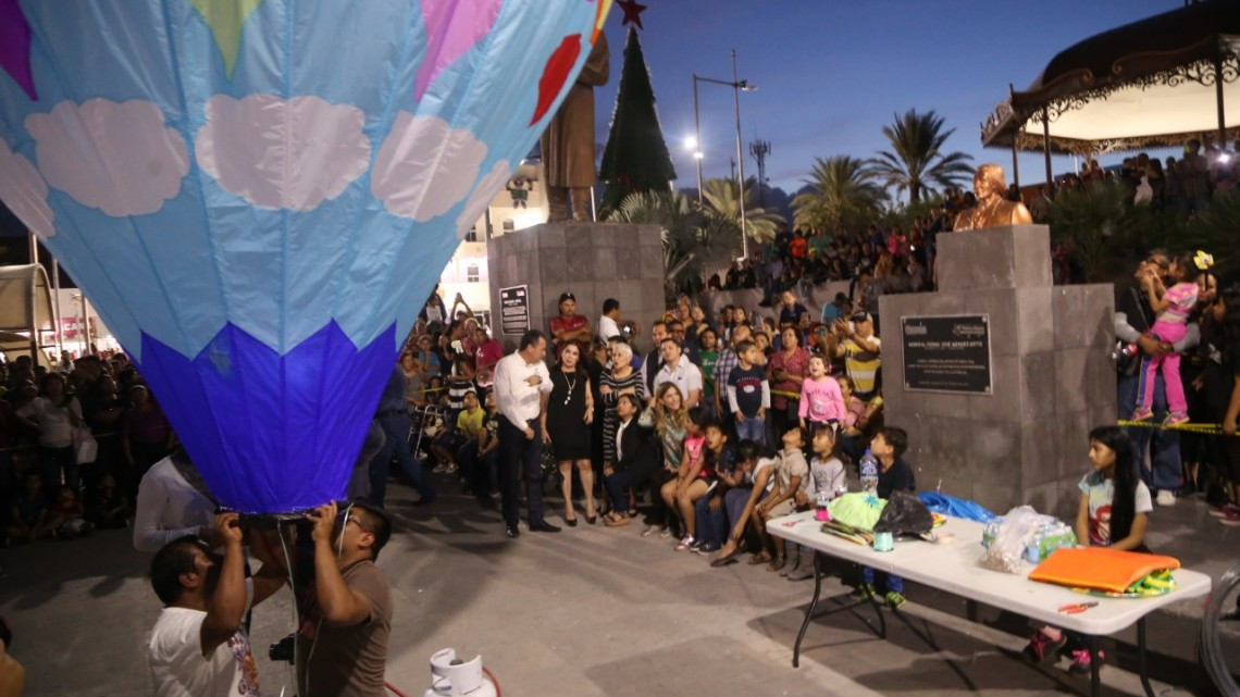 Maki Ortiz inaugura Festival Navideño 2017