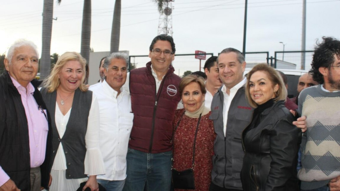 MORENA muestra unidad en la zona sur