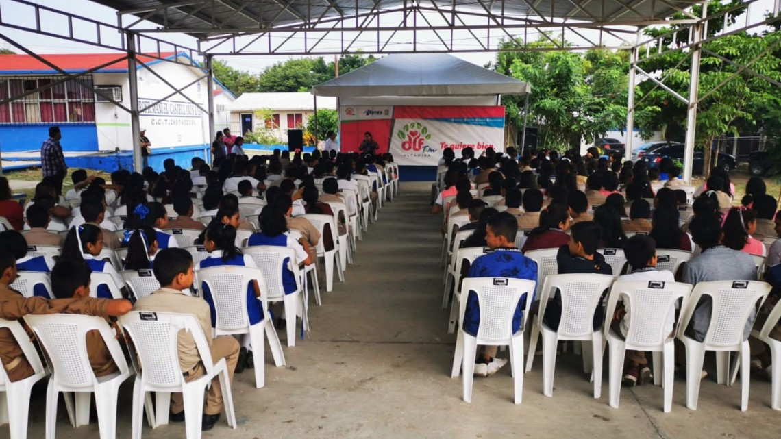 Imparte DIF Altamira conferencia “Prevención del Embarazo en los Adolescentes”