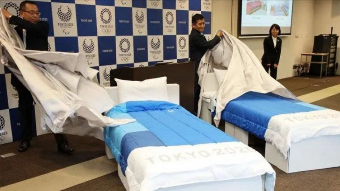 Instalarán camas "anti sexo" en la villa olímpica de Tokio 