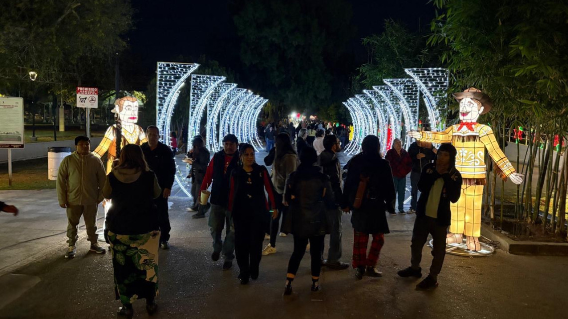 Enciende NLD la Magia Navideña, inauguran el ‘Viveros Mágico 2025’