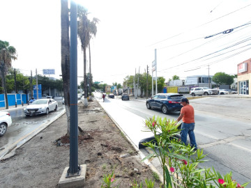 Es Imparable mantenimiento de avenidas en Reynosa