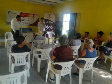 Brinda ITAVU certeza jurídica a familias de Llera