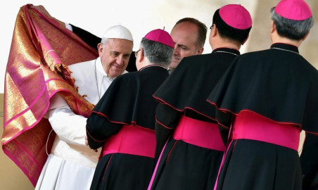 Obispos felicitan a Papa Francisco
