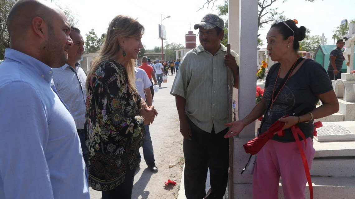 Supervisa Maki Ortiz Panteón Municipal