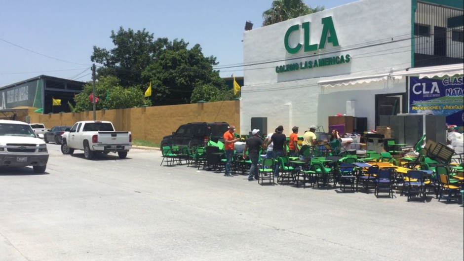 Desalojan Colegio Las Américas en Reynosa