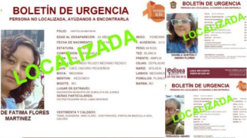 Hayan a mujer e hijas desaparecidas en la CDMX