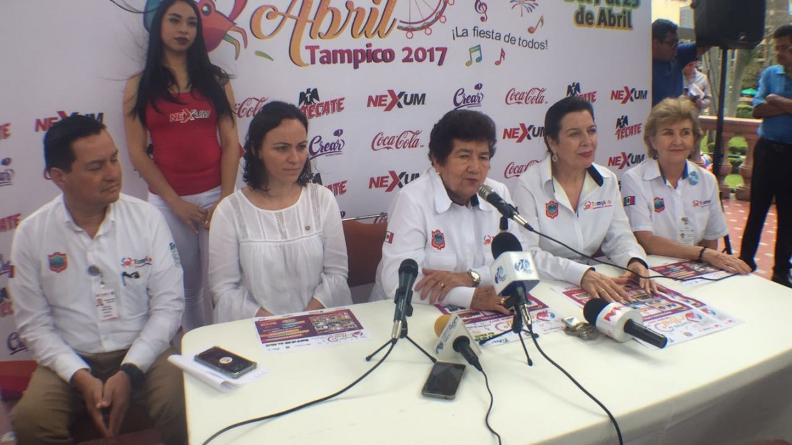 Ángeles Azules, Río Roma, Pesado, presentes en las Fiestas de Abril Tampico 2017