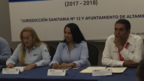 Ayuntamiento ⁠firma convenio de colaboración con Jurisdicción Sanitaria No. 12
