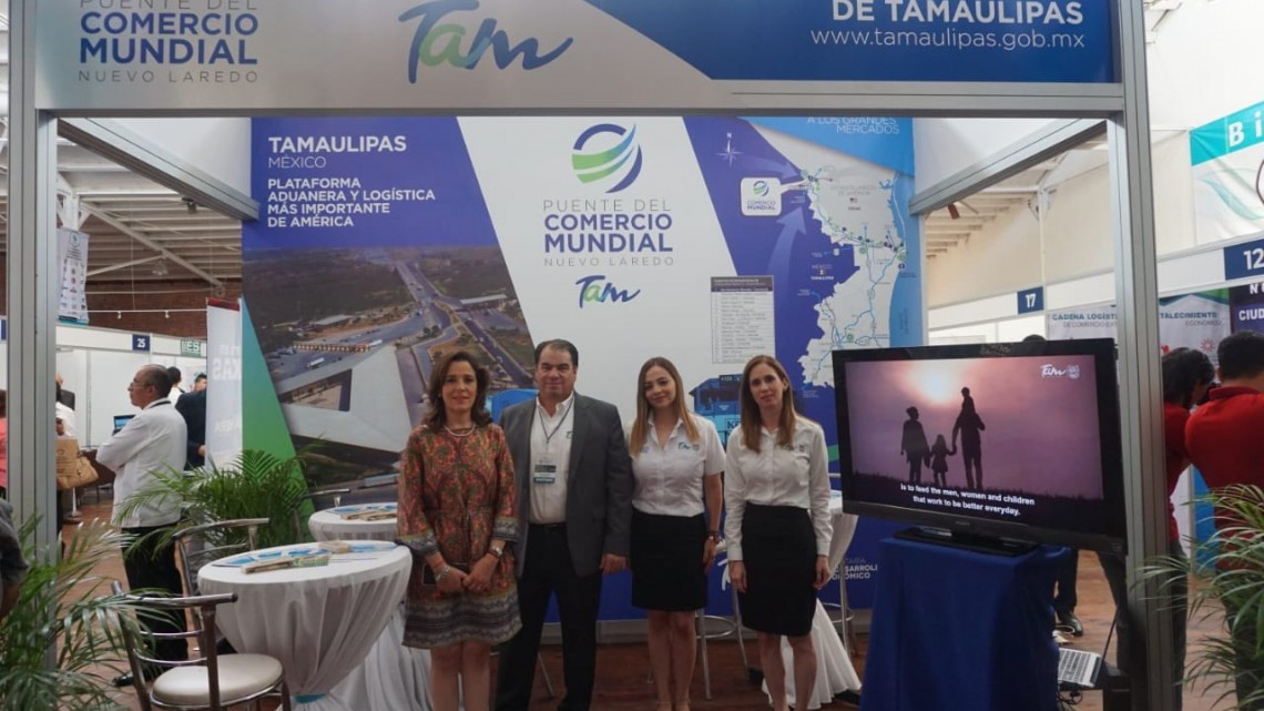 Participa Tamulipas en Feria de Comercio Exterior