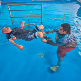 Fortalece DIF-Reynosa rehabilitación con área de hidroterapia en CRI