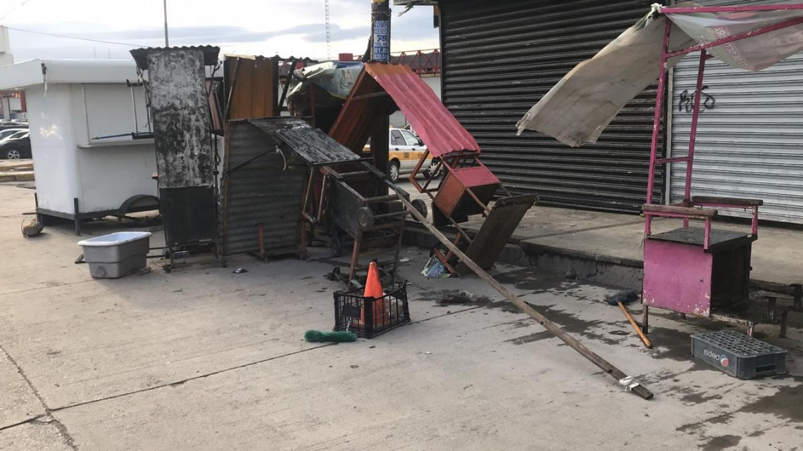 Frente Frío deja afectaciones por fuertes rachas de viento 