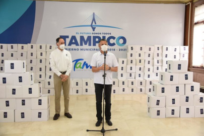 Recibe Chucho Nader, importante donativo de Grupo Garel en apoyo a grupos vulnerables