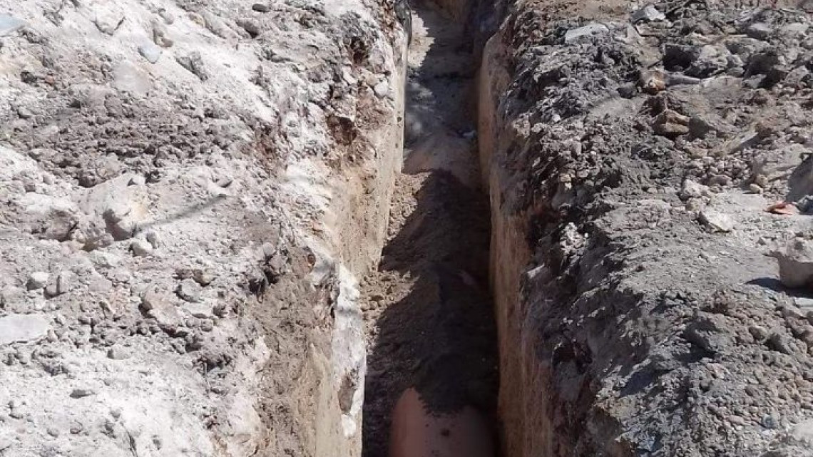 Construyen drenaje pluvial en Fraccionamiento Reynosa