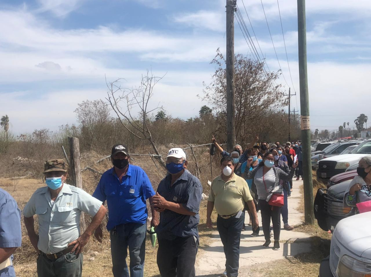 Inicia vacunación de adultos mayores en Río Bravo con cerca de 2 mil dosis 