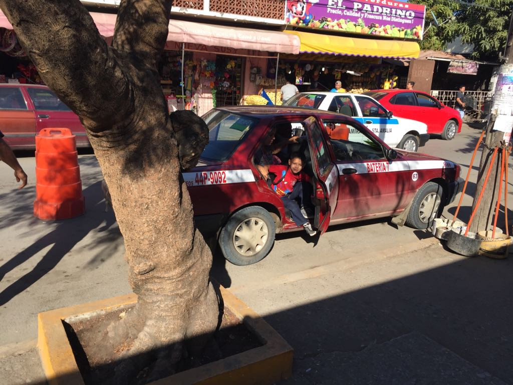 Realizan operativo para ordenar el transporte público 