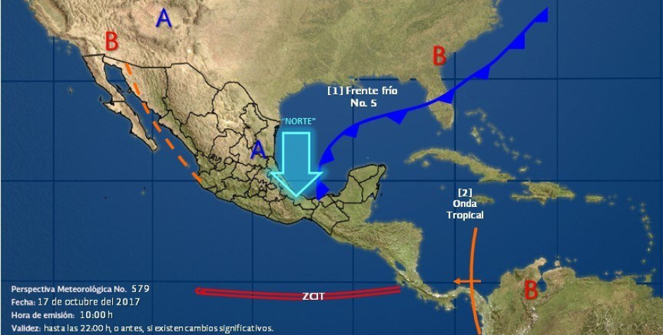 Conagua informa sobre fenómenos actuales