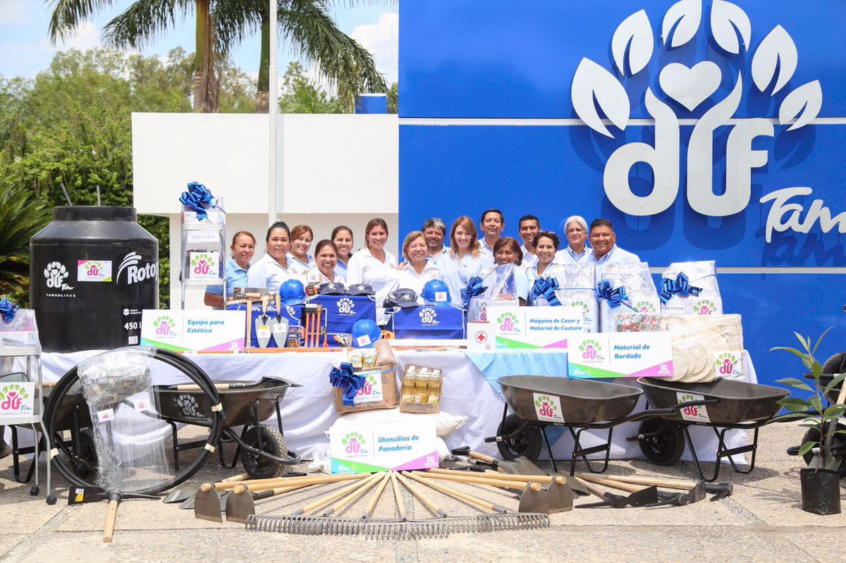 DIF apoya con herramienta a familias