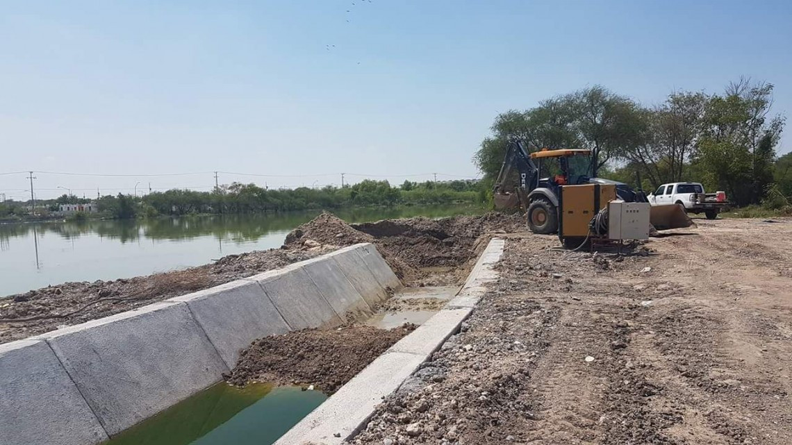 Al 40% construcción del Canal Pluvial Balcones de Alcalá