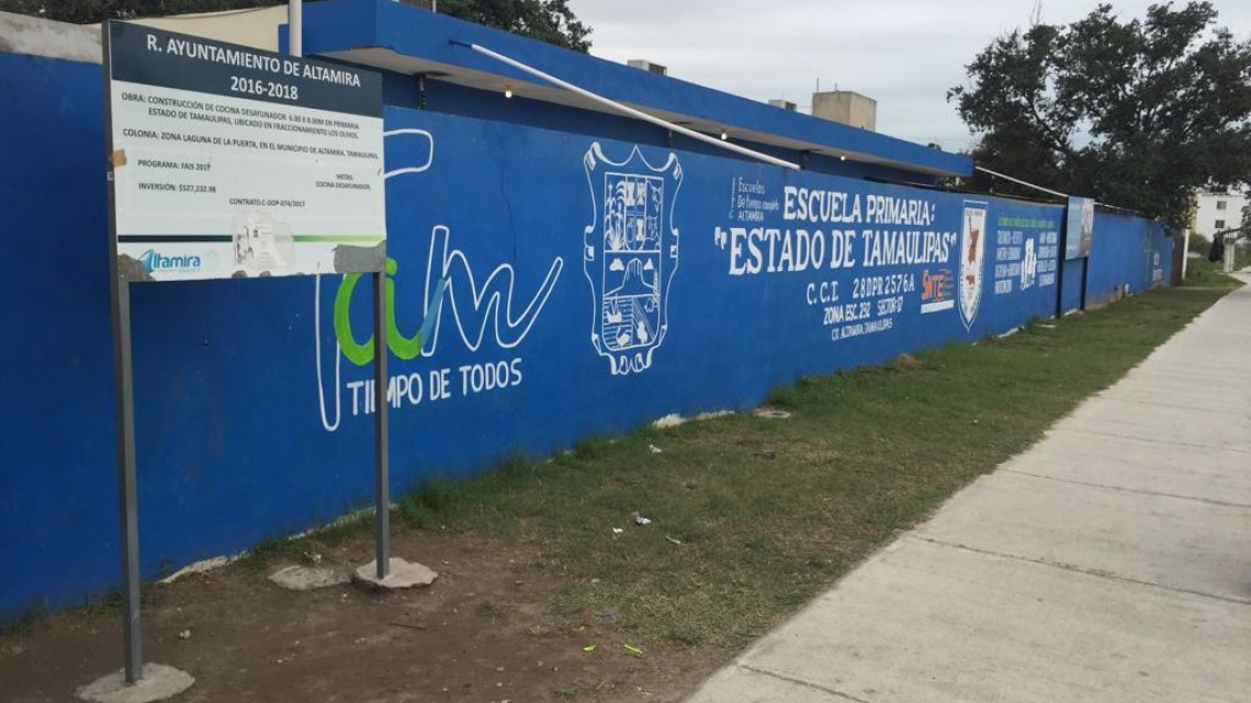 Hacen fila desde el domingo, para lograr un lugar de estudio en primarias de Altamira.