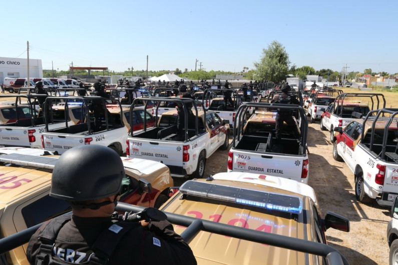 Gobierno del estado dota a Nuevo Laredo con vehículos para patrullaje, emergencias y atención a violencia de género