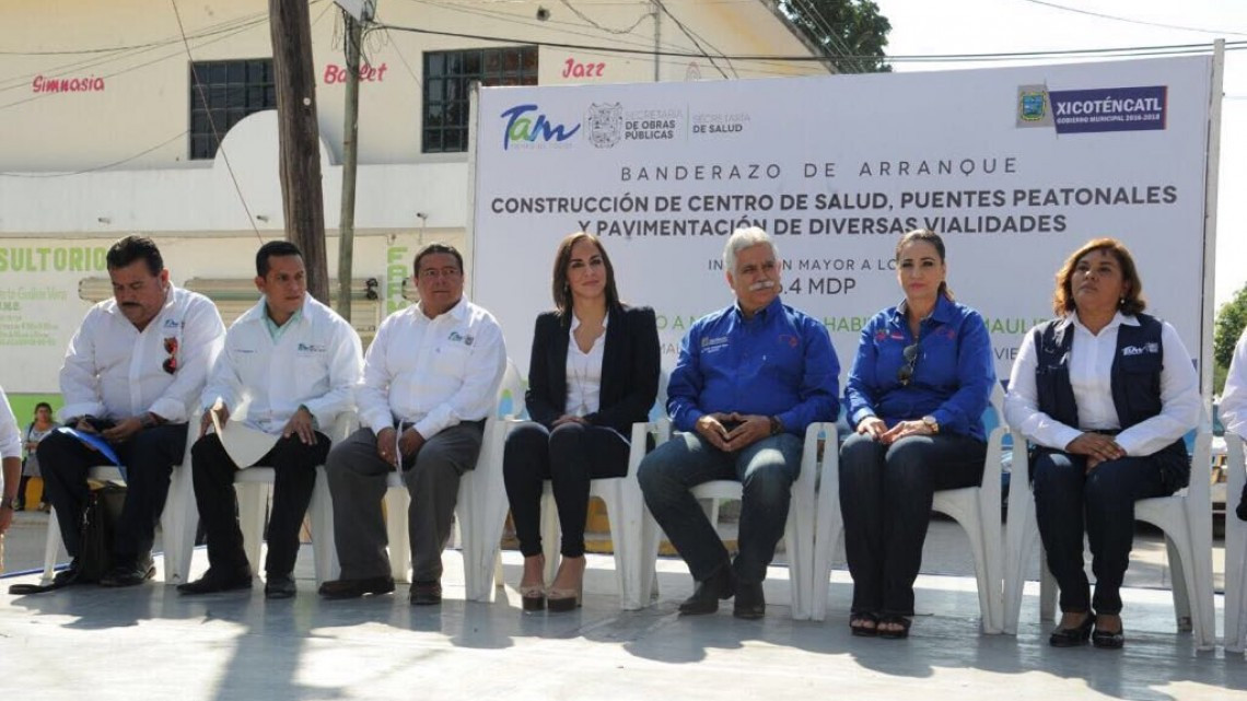 Gobierno de Tamaulipas inicia obras en Xicoténcatl