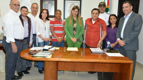 Recibe Alcaldesa al boxeador Rubén “Huracán” Montoya 