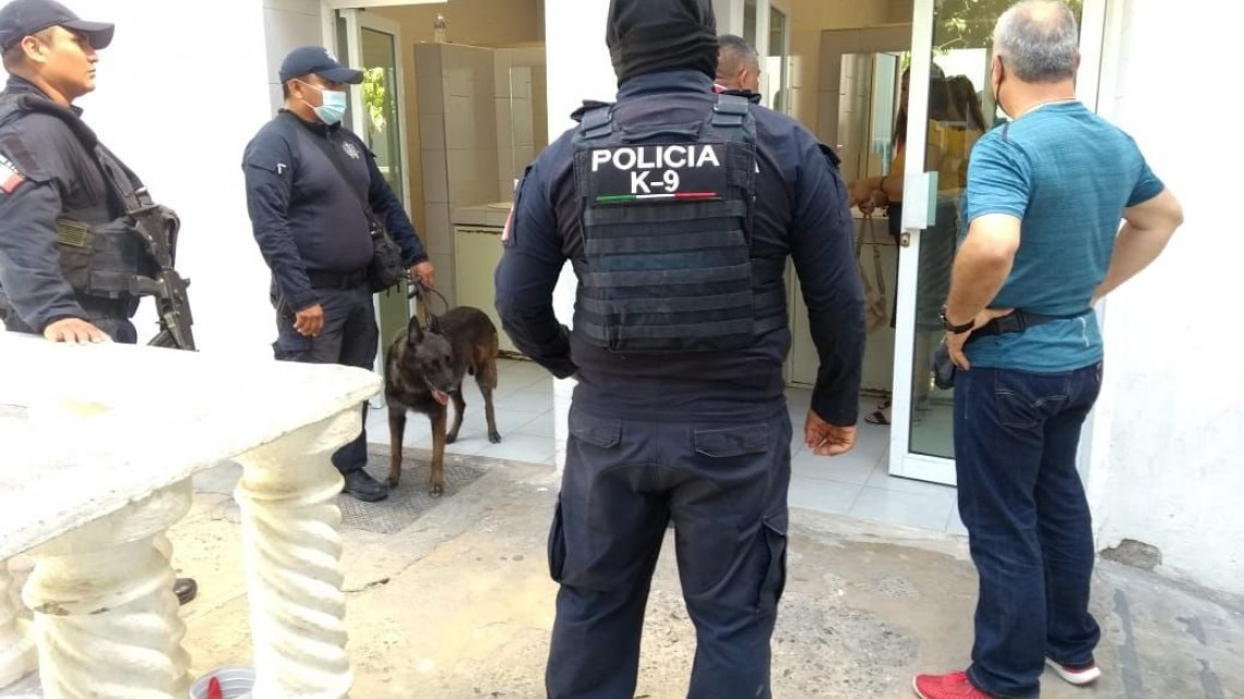 Reportan amenaza de bomba en presidencia de Victoria; PC dice solo fue inspección de rutina