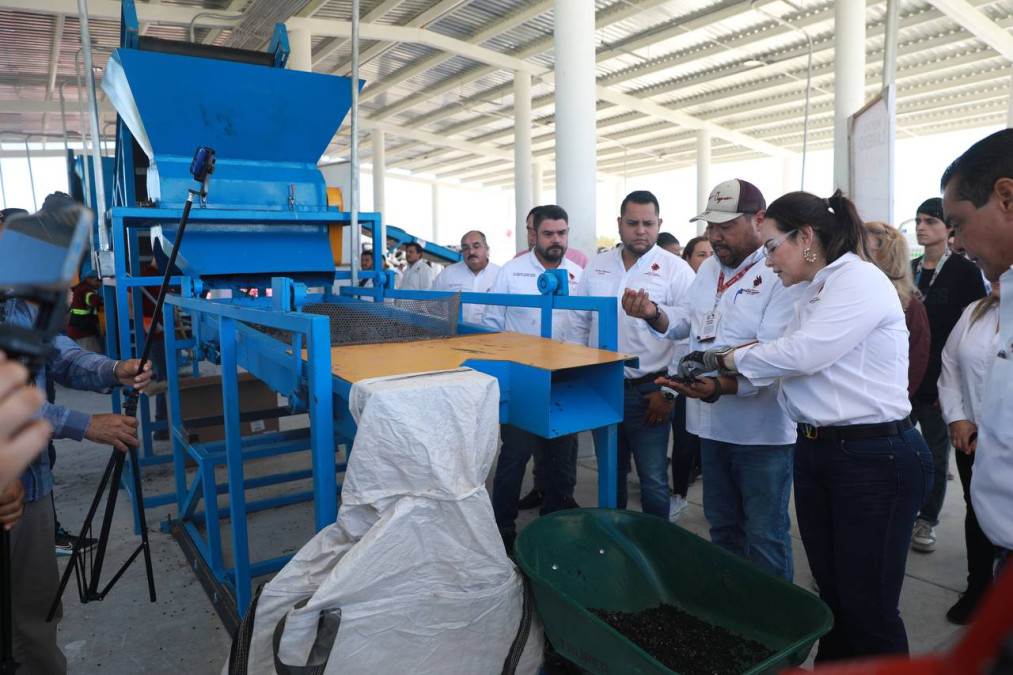 Arranca operaciones trituradora de llantas para proteger medio ambiente 