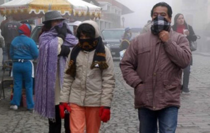 Frente frío 24 ocasionara nuevo descenso de la temperatura