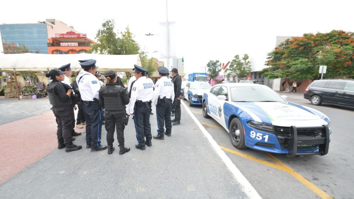 Realiza Policía de Proximidad recorridos peatonales y patrullaje