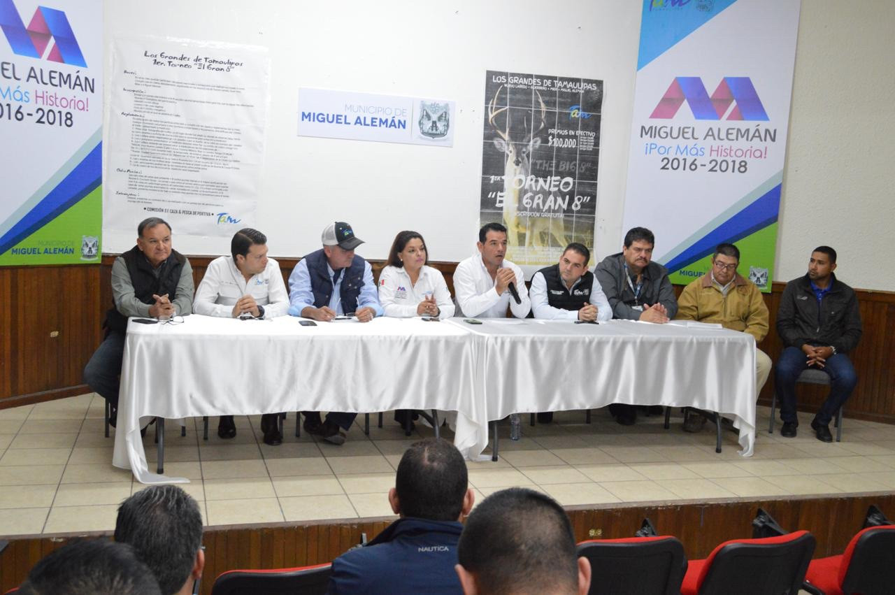 Presentan 1° Torneo Cinegético “El Gran 8” en frontera norte de Tamaulipas