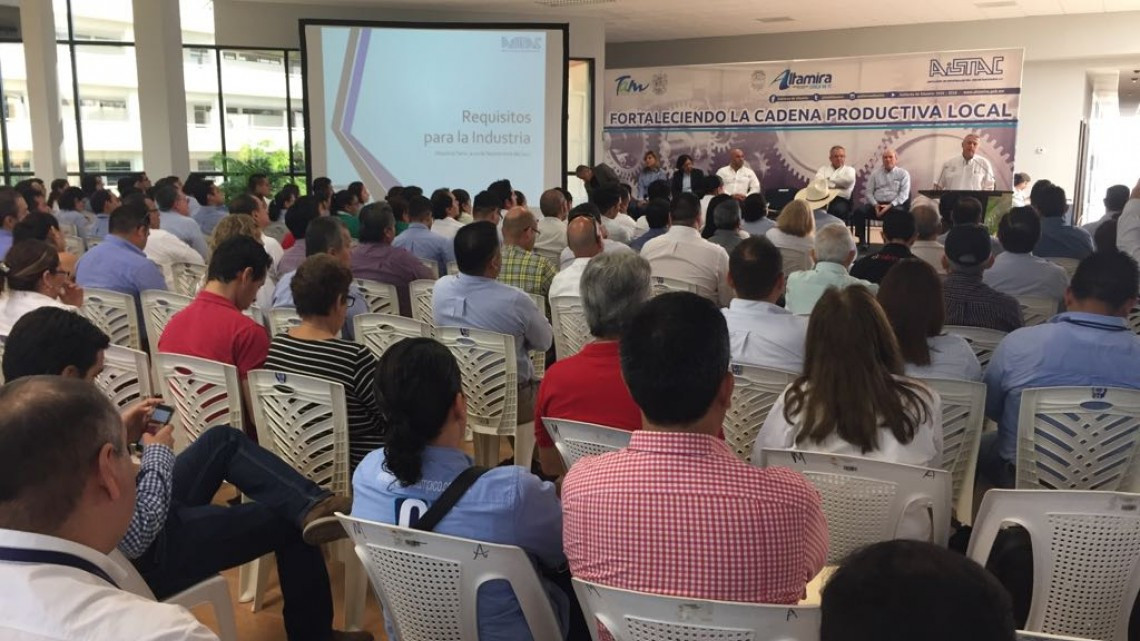 Crean directorio de proveedores para la zona industrial de Altamira