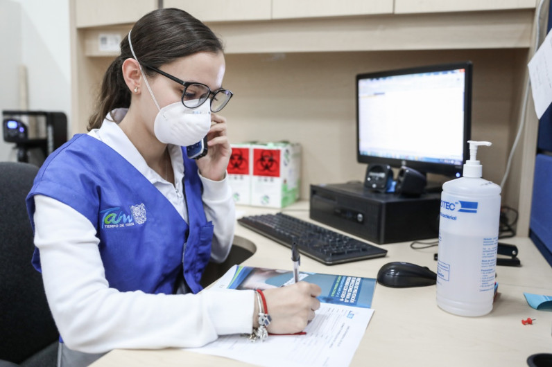 Recomiendan dar debido uso a la línea COVID-NLD