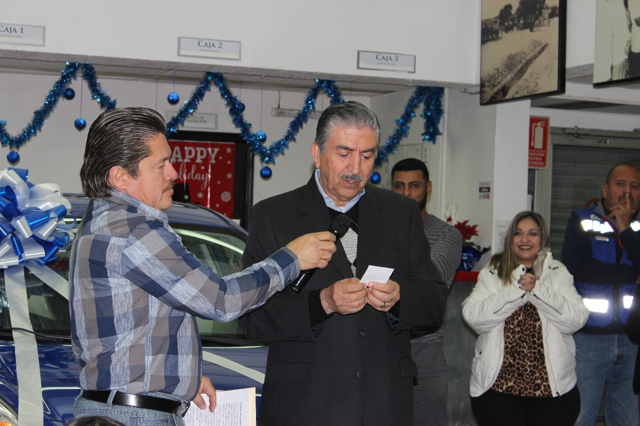 COMAPA Reynosa realiza sorteo navideño