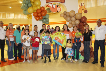 Brinda la UAT festejo a niños y niñas del personal sindicalizado