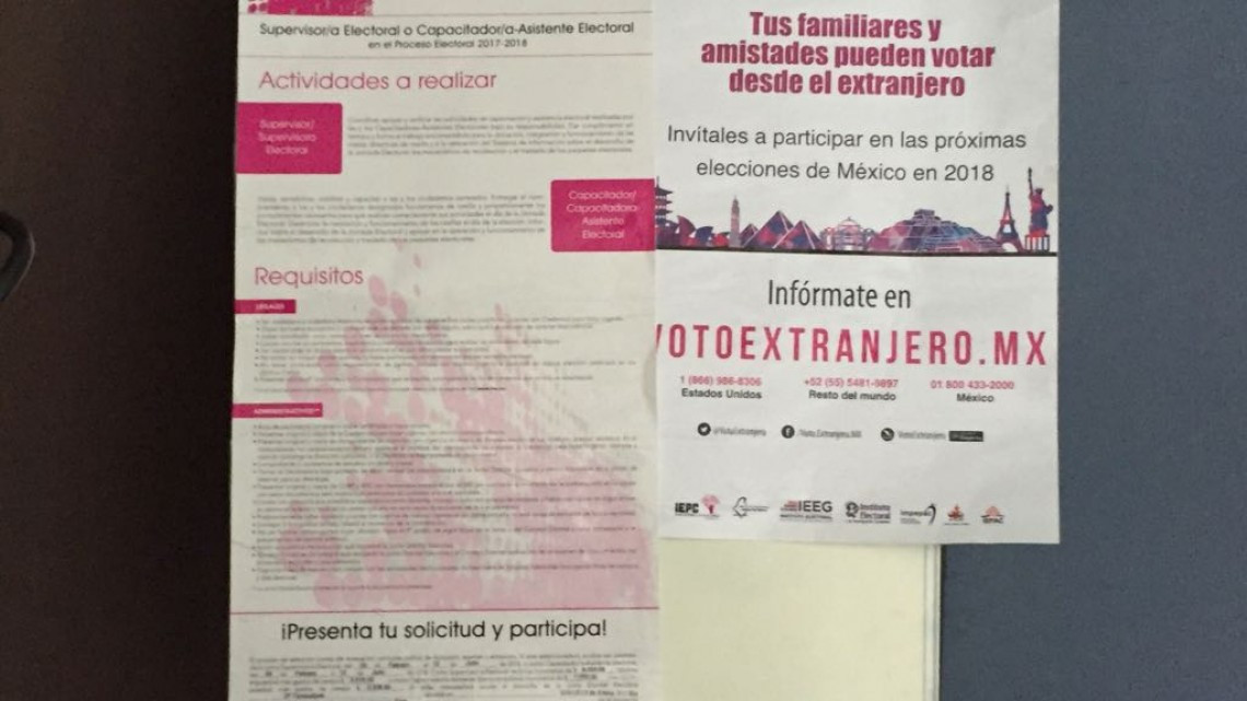 INE avanza en preparativos del proceso electoral federal 2018